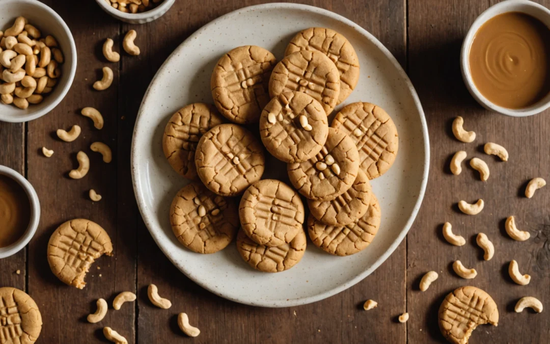 Découvrez le secret des cookies au beurre de cacahuète sains et gourmands