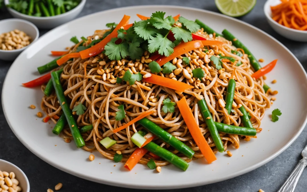 pad thai vegetarien