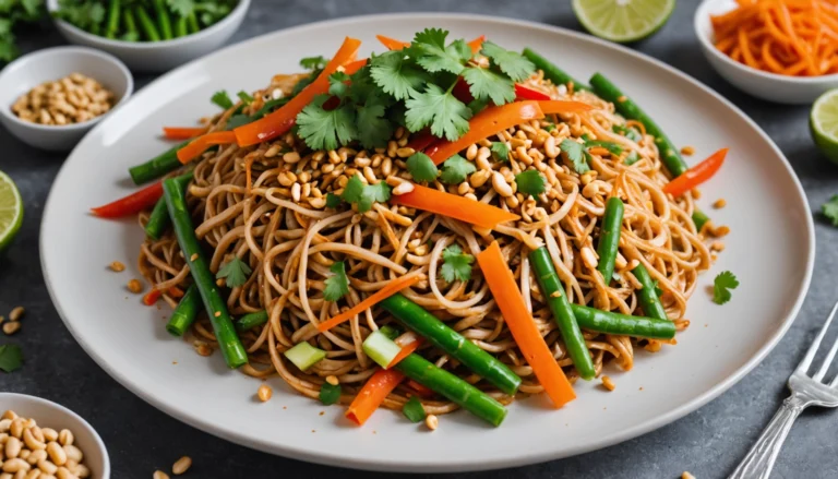 pad thai vegetarien