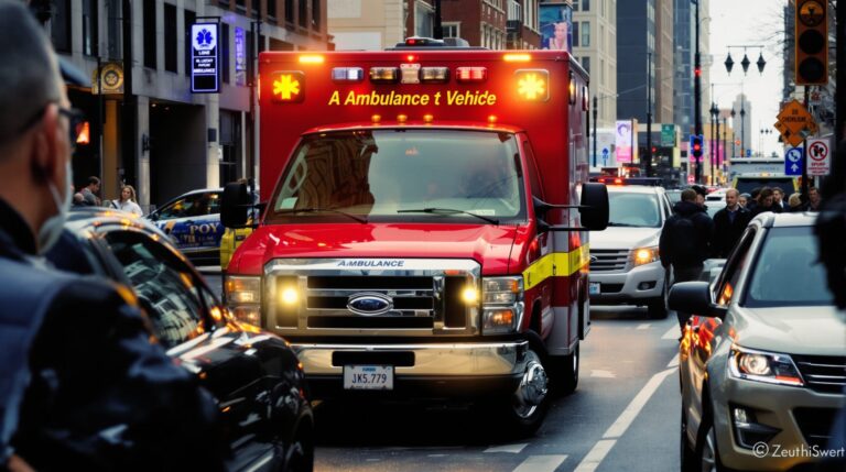 ambulance véhicule prioritaire